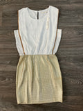 Small Dress - White/Gold