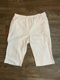 3XL Shorts w/ Pockets- White