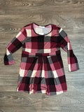 Large Dress Plaid - Burgundy