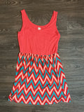 Large Dress - Pink/Blue