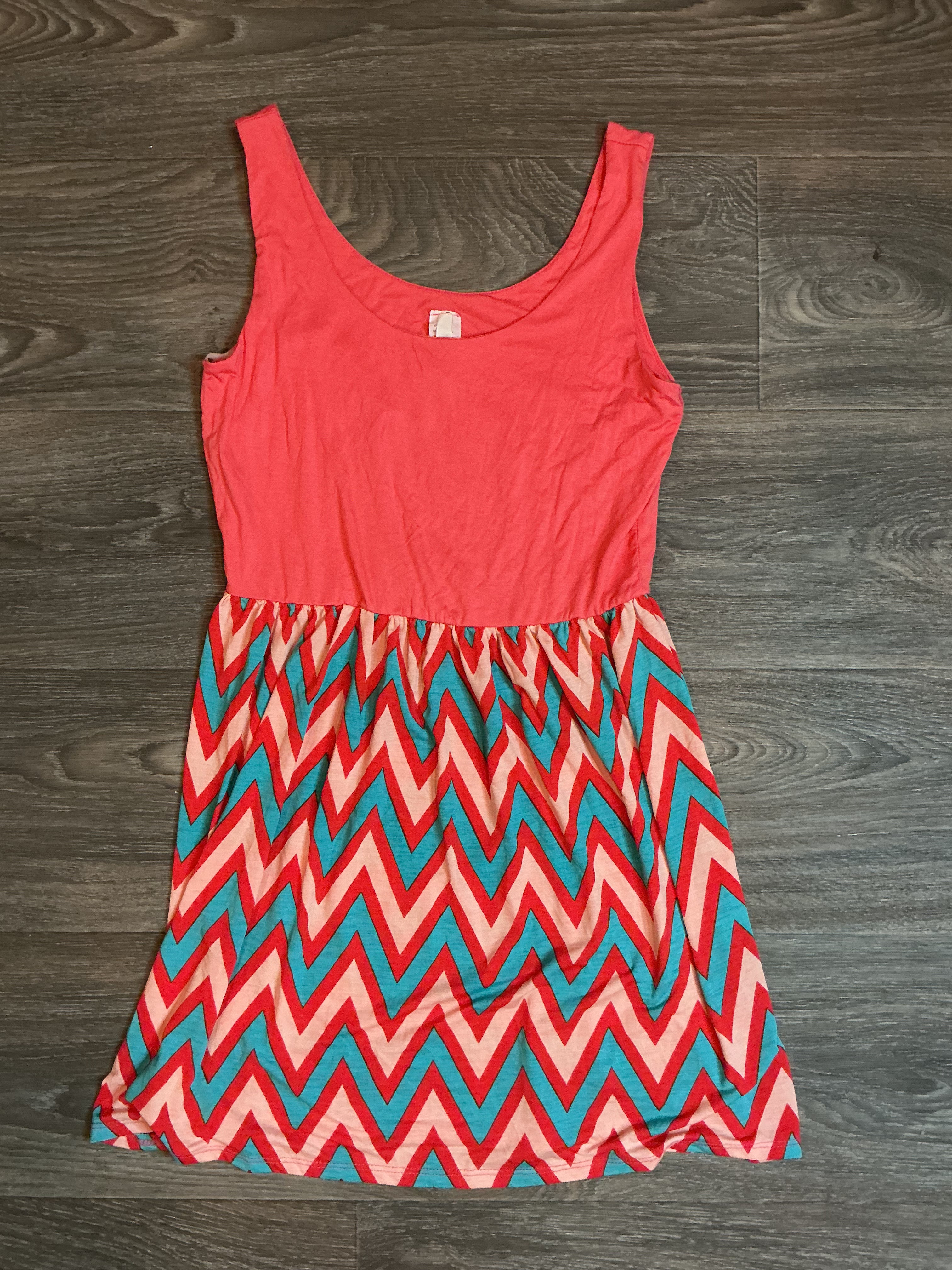 Large Dress - Pink/Blue