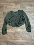 Small Crop Top - Green