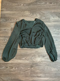 Medium Crop Top - Green