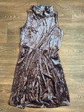 Medium Dress Velvet - Blue