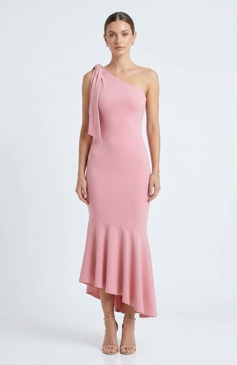 Large Dress Long - Blush Pink